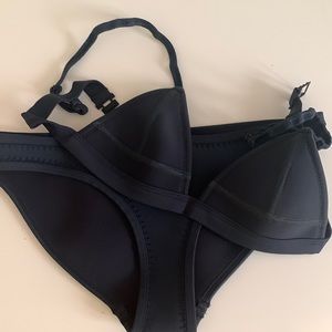 Triangl navy swimsuit